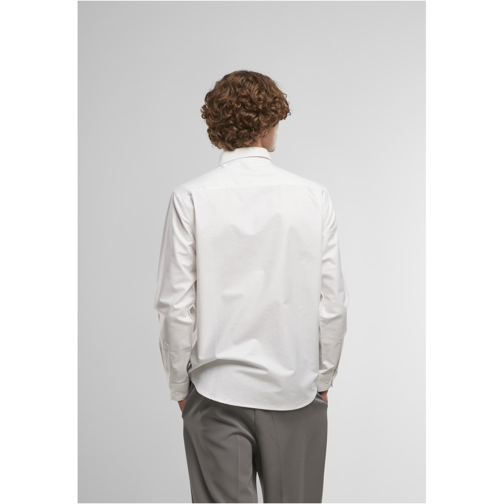 Urban Classics - Button Up Oxford Shirt - White